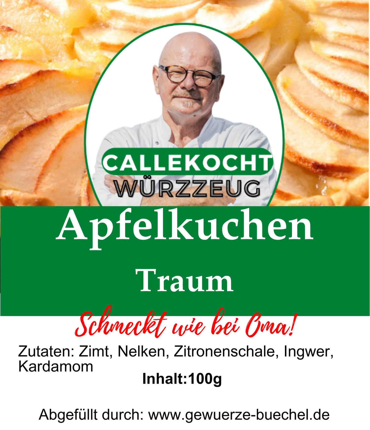 Apfelkuchen - Traum von "CALLEkocht"